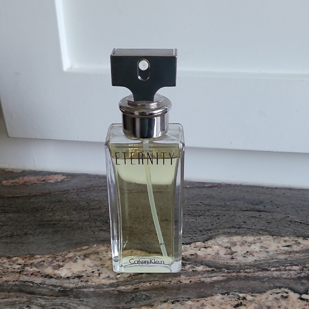 Calvin Klein Eternity Fragrance with Silver Cap
